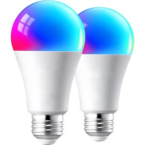 Bulbs with 802.11 b/g/n WiFi Connectivity Color-Changing & White, A60 LED Smart Bulb