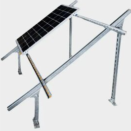 Corrosion-Resistant Solar Bracket 500g Hot-Dip Galvanized PV Mount for Coastal Areas Wind Load 60m/s