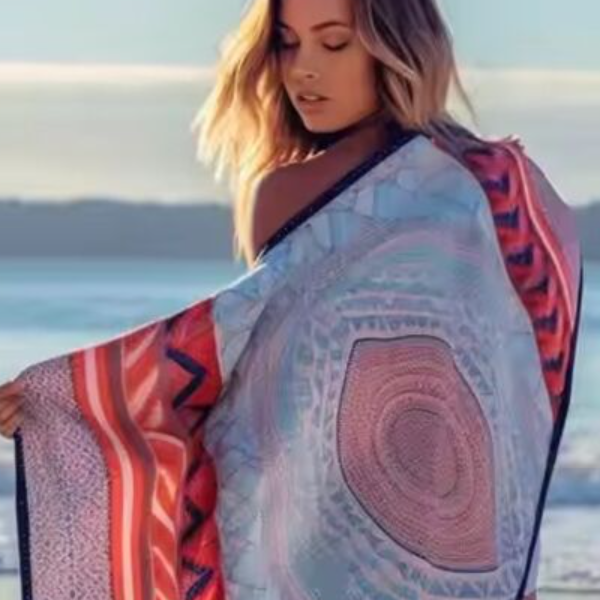 Hawaiian Beach Pareo Wholesale Hawaii Style Pattern Printed Sarongs Women Beach Plus Size High Quality Swimsuit Sarong Towel