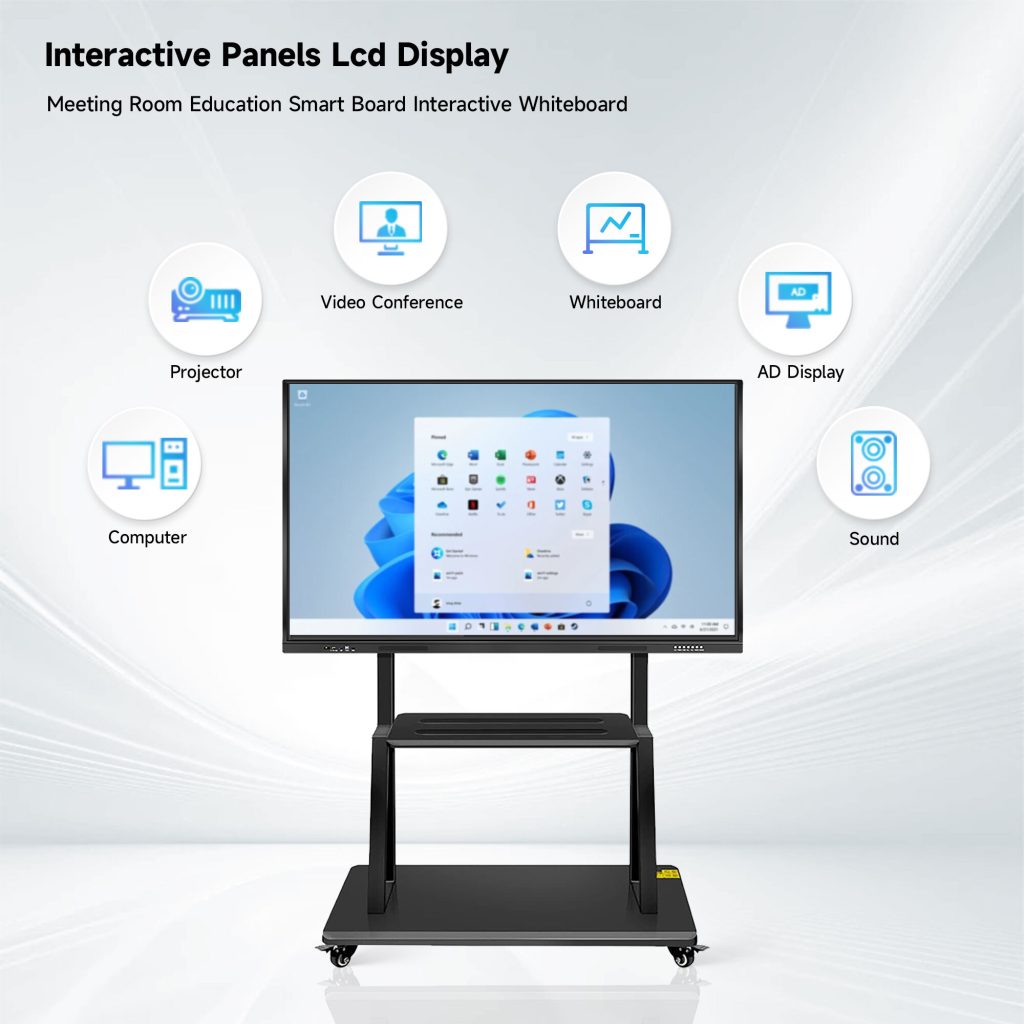 85 inch Interactive Board for Education Teaching LCD Panels Interactive Smart Whiteboard interactive tv touch screen whiteboard