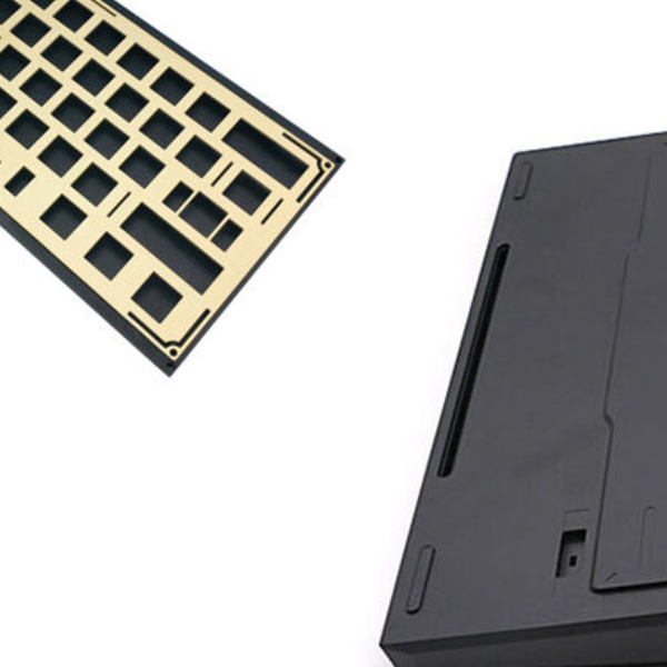 Customized Aluminum Keyboard Case/Weigh/Top Anodized Aluminum Part High Precision CNC Machining Part