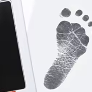 Family Memory Gift Inkless Newborn Hand and Feet Stamp Pets' Dog's Footprints Clean Pet P-aw Print Kit InkPad Home Decor Frame