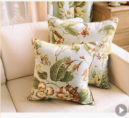 Massage cushion, printing or embroidery, various fabric and design