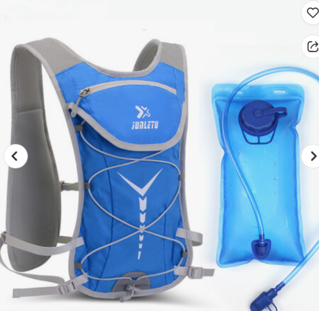 Hydration Packpack, Insulated Hydration Backpack with 2L BPA Free Water Bladder and Storage, Hiking Backpack for Men, Women, Kids