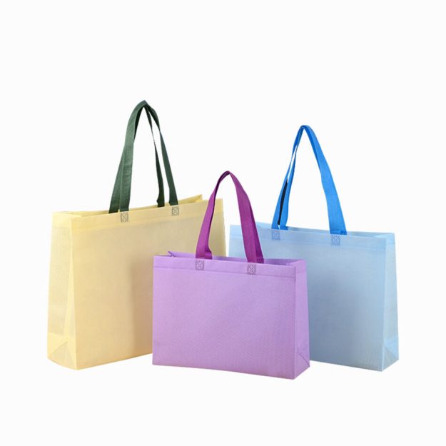 Wholesale Custom Logo Thickened Non-Woven Tote Bag Supermarket Shopping Bag Large Capacity Bag