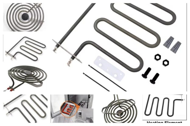 Oven Heating Element Cooking Heating Element 120V 800W Electric Smoker Heating Element