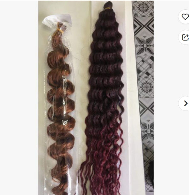 Wholesale braiding Hot sale hair crochet braid with synthetic colorful hair Top quality supplier