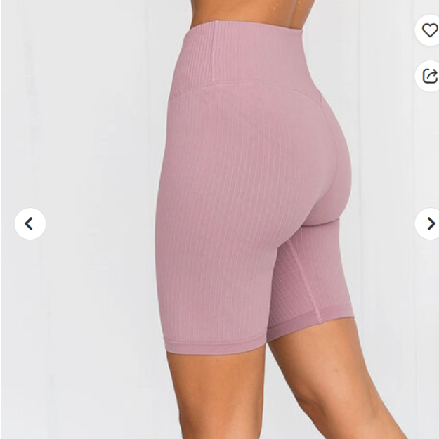 Custom solid color women fitness shorts designer ribbed high waist tight hip lift female yoga pants