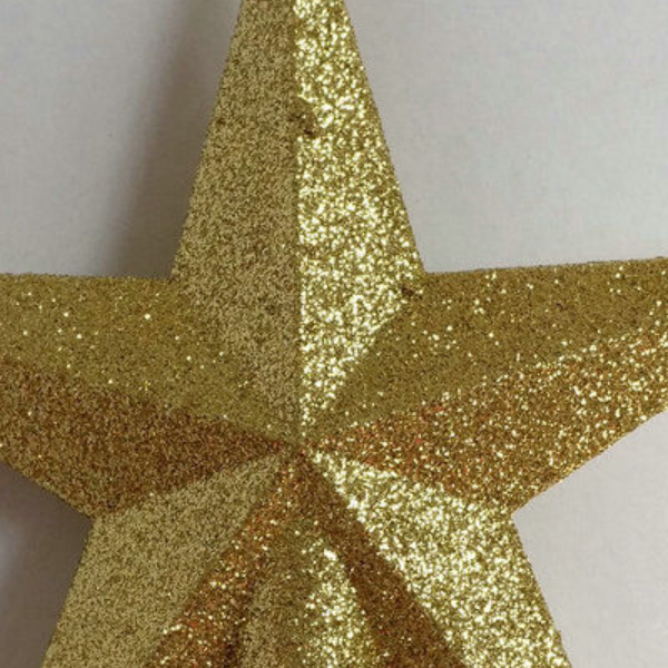 Christmas tree decoration 20CM Christmas tree top star accessories, star Christmas pendants, home decorations