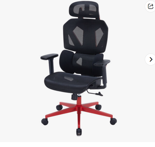 Ruibao Modern Executive Color Matching BIFMA Certified Iron Frame Mesh Seat Ergonomic Swivel Office Chair