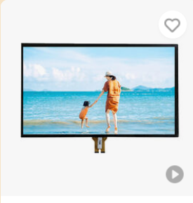 ISO Certified 1920x1080 TFT LCD Touch Panel Display, 23.8" Full Color PMOLED with Enhanced LVDS Interface