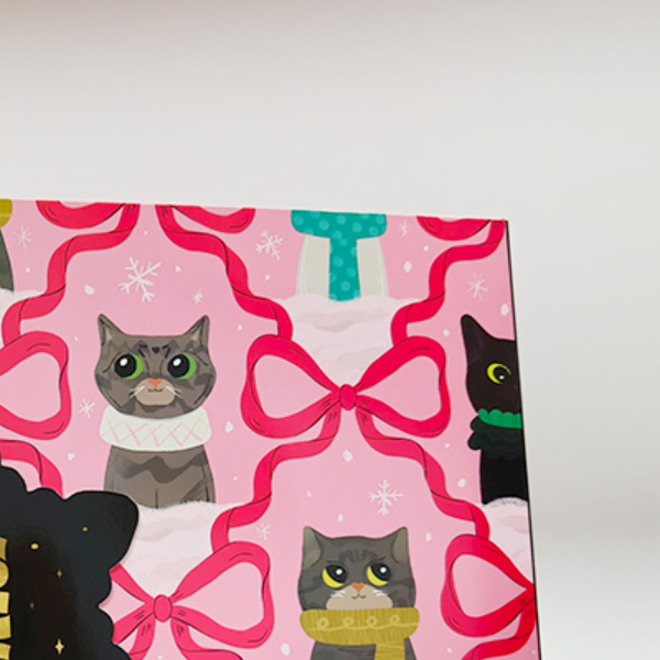 OEM Custom Design Printed Magnetic 24-day Holiday Countdown Eco-Friendly Recyclable Pet Blind Box