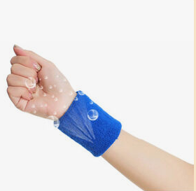 Factory Cheap Breathable Custom Sweat Band Wristband Sport Sports Basketball Wrist Sweat Polsini Del Sudore