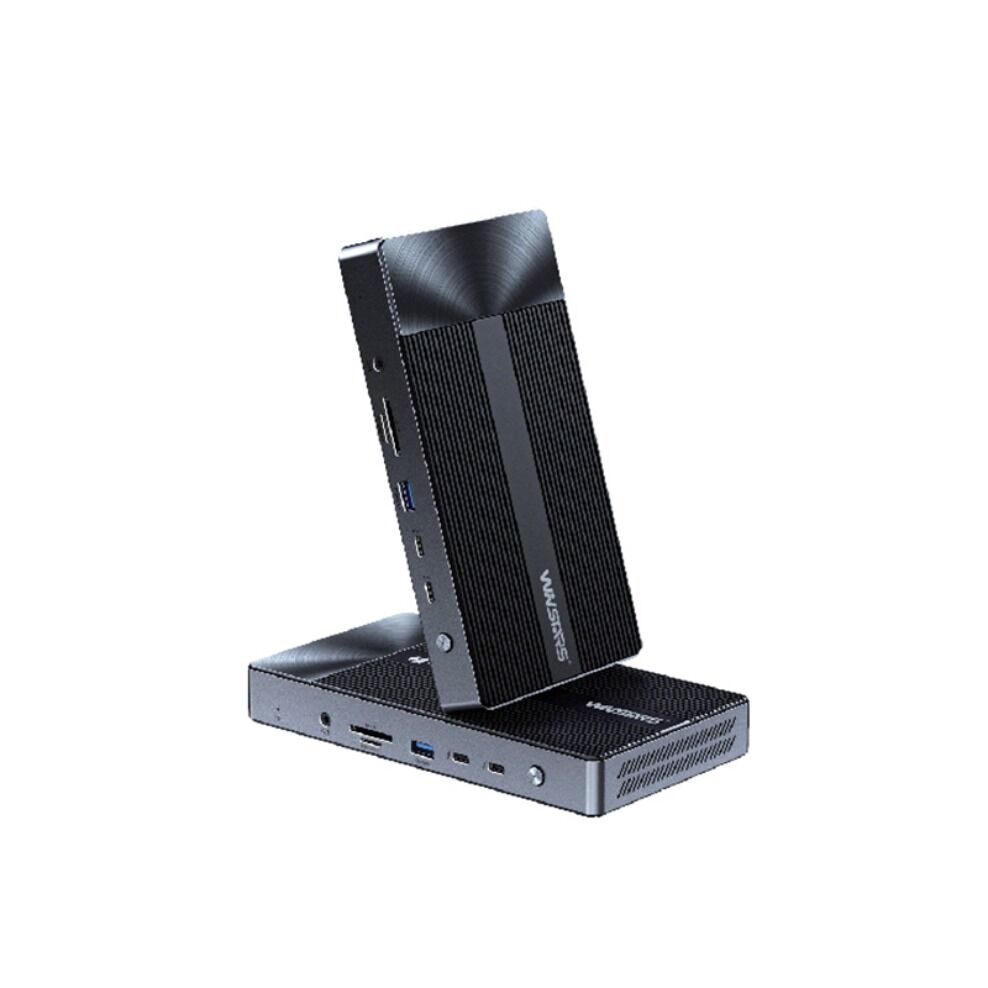 New Arrival USB4 2 80Gbps Docking Station Driverless Plug&Play Dock Triple Display Dock with Tool Free NVME SSD Enclosure