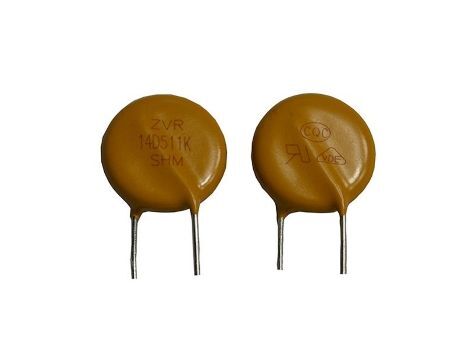MOV Varistor UL VDE CQC Dipped SMD Surge Protection Zinc Metal Oxide Varistor yellow cap mov